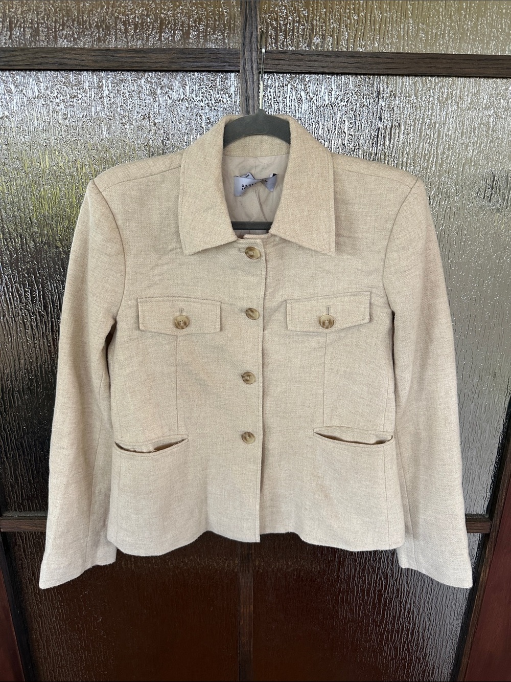 Derek Lam 10 Crosby Jasper Utility Jacket
Tailored Cream wool blend size 6 - Picture 16 of 16